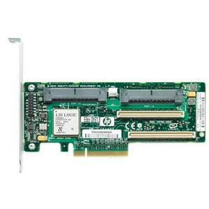Part No: 405132R-B21 - HP Smart Array P400 PCI-Express 8-Channel Serial Attached SCSI (SAS) RAID Controller Card with 256MB BBWC (Battery Backed Write Cache)