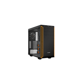 be quiet! Pure Base 600 No Power Supply ATX Mid Tower w/ Window (Orange)