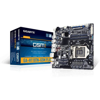 GIGABYTE GA-H110TN-GSM PLUS LGA1151/ Intel H110/ DDR4/ SATA3&USB3.0/ A&2GbE/ Mini-ITX Motherboard