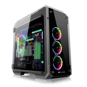 Thermaltake View 71 Tempered Glass RGB Edition CA-1I7-00F1WN-01 No Power Supply ATX Full Tower