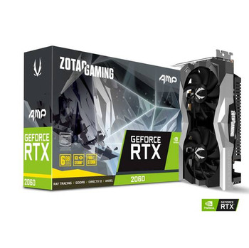 ZOTAC NVIDIA GeForce RTX 2060 AMP 6GB GDDR6 HDMI/3DisplayPort PCI-Express Video Card