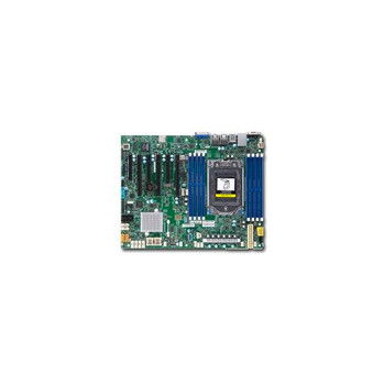 Supermicro H11SSL-NC-B Socket SP3/ System on Chip/ DDR4/ SATA3&SAS3&USB3.0/ V&2GbE/ ATX Motherboard
