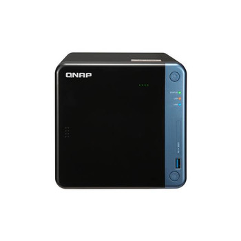 QNAP TS-453BE-4G-US Intel Celeron J3455 1.5GHz/4GB DDR3L/ 2GbE/ 4SATA3/ USB3.0/ 4-Bay NAS for SMB