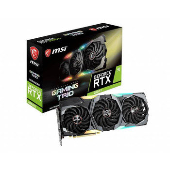 MSI NVIDIA GeForce RTX 2080 Ti GAMING TRIO 11GB GDDR6 HDMI/3DisplayPort/ USB Type-C PCI-Express Video Card