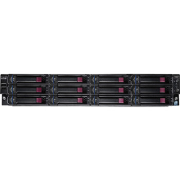 Part No: BK773SB - HP StorageWorks X1600 Network Storage Server 1 x Intel Xeon E5520 2.26 GHz 24.28 TB (12 x 2 TB 2 x 146 GB) USB RJ-45 Network HD-15 VGA Serial