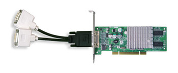 Part No: DY599A - HP Nvidia Quadro4 NVS-280 PCI 64MB Dual VGA Video Graphics Card