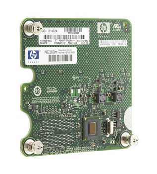 Part No: 448068-001 - HP NC360M PCI-Express 1GbE 2-Port Mezzinine Fibre Channel Adapter Network Interface Card for HP c-Class BladeSystem