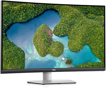 Dell S3221QS 32 Inch Curved 4K UHD, VA Ultra-Thin Bezel Monitor, AMD FreeSync