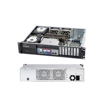 Supermicro Case CSE-523L-505B 500W 2U Chassis supports for maximum motherboard 12"x10" ATX Brown Box
