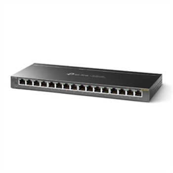TP-Link Network TL-SG116E 16-Port Gigabit Desktop Switch with 4-Port 56W Pro Switch