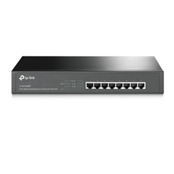 TP-Link Switch TL-SG1008MP 8 Port Gigabit PoE+Switch 124W PoE power budget 1U 13 inch RM