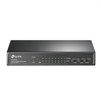 TP-Link Switch TL-SF1009P 9-Port Unmanaged Switch with 8 PoE+ Ports