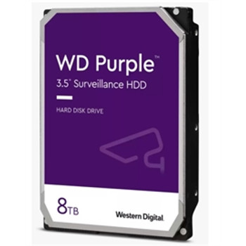 Western Digital Hard Drive WD84PURZ 8TB 3.5" 54 HDD WD Purple 128MB Bulk Pack