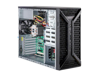 Supermicro Server SYS-531A-IL Mid-Tower Corei LGA1700 W680 DDR5 128GB 668Watts PCIE Brown Box