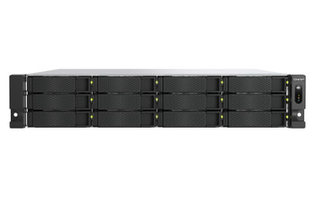 TS-H1277AXU-RP-R7-32G-US , QNAP TS-h1277AXU-RP NAS Rack (2U) AMD Ryzen 7 32 GB DDR5 0 TB QNAP QTS Aluminum, Black