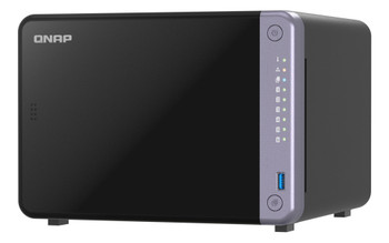 TS-632X-4G-US , QNAP TS-632X-4G-US NAS/storage server Tower Alpine Alpine AL-524 4 GB DDR4 QNAP QTS Black