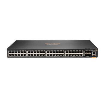JL667A#ABB , HPE Aruba Networking Aruba 6300F 48-port 1GbE & 4-port SFP56 Managed L3 Gigabit Ethernet (10/100/1000) 1U Gray