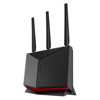 RT-BE86U , ASUS RT-BE86U wireless router 10 Gigabit Ethernet Dual-band (2.4 GHz / 5 GHz) Black