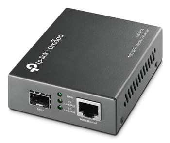 MC420L , TP-Link MC420L network media converter 10000 Mbit/s Multi-mode, Single-mode Black