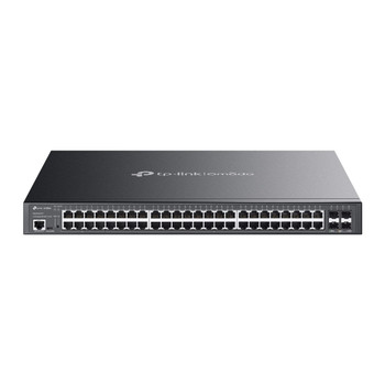 SG3452XMPP , TP-Link Omada SG3452XMPP network switch Managed L2+ Gigabit Ethernet (10/100/1000) Power over Ethernet (PoE) 1U Black