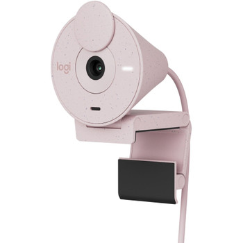 960-001447 , Logitech Brio 300 webcam 2 MP 1920 x 1080 pixels USB-C Pink - 960-001447