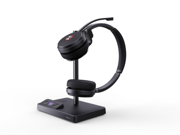 1308001 , Yealink WH62 Dual Teams Headset Wireless Head-band Office/Call center Micro-USB Charging stand Black