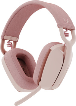 981-001258 , Logitech Zone Vibe 100 Headset Wireless Head-band Calls/Music Bluetooth Rose