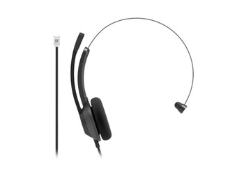 HS-W-321-C-RJ9 , Cisco HS-W-321-C-RJ9 headphones/headset Wired Head-band Office/Call center Black