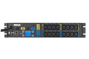 EMAU07-10 , Eaton EMAU07-10 power distribution unit (PDU) 16 AC outlet(s) 2U Black