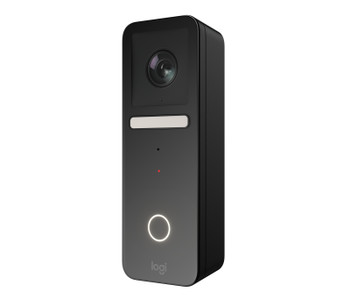 961-000484 , Logitech Circle View Doorbell Black - 961-000484