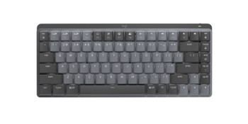 920-010551 - Logitech MX Mini Mechanical keyboard Office RF Wireless + Bluetooth QWERTY US English Graphite, Gray - 920-010551