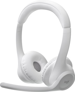 981-001416 - Logitech Zone 300 Headset Wireless Head-band Office/Call center Bluetooth White
