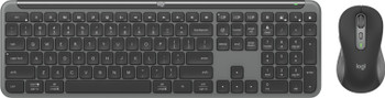 920-012427 - Logitech MK950 Signature for Business keyboard Mouse included RF Wireless + Bluetooth QWERTY US English Graphite