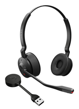 9659-410-125-1 - Jabra Engage 55 SE Headset Wireless Head-band Office/Call center Black - 9659-410-125-1