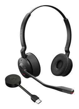 9659-430-125 - Jabra Engage 55 SE Headset Wireless Head-band Office/Call center Black - 9659-430-125