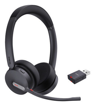 1208686 , Yealink WH64 Hybrid Dual UC Headset Wireless Head-band Office/Call center Micro-USB Bluetooth Black - 1208686