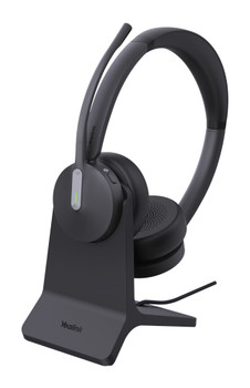 1208693 - Yealink BH70 Dual with Stand Teams Headset Wireless Head-band Office/Call center USB Type-A Bluetooth Charging stand Black