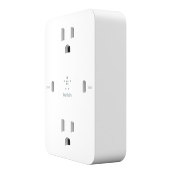 WCZ001DQWH - Belkin WCZ001DQWH power plug adapter NEMA 5-15P NEMA 5-15 White