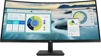 21Y56AA#ABA - HP P34hc G4 WQHD USB-C Curved Monitor