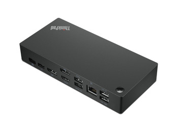 40AY0090US - Lenovo 40AY0090US laptop dock/port replicator Wired USB 3.2 Gen 1 (3.1 Gen 1) Type-C Black