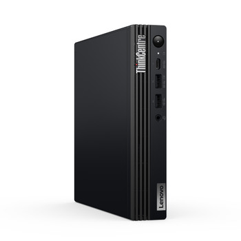 12TD001MUS - Lenovo ThinkCentre M70q Gen 5 Intel® Core i3 i3-14100 16 GB DDR5-SDRAM 256 GB SSD Windows 11 Pro Mini PC Black