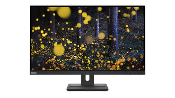 62D0GAR1US , Lenovo ThinkVision E27q-20 LED display 27" 2560 x 1440 pixels Quad HD Black - 62D0GAR1US