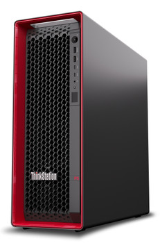 30GA005QUS - Lenovo ThinkStation P5 Intel Xeon W w3-2423 16 GB DDR5-SDRAM 512 GB SSD NVIDIA T400 Windows 11 Pro for Workstations Tower Workstation Black, Red