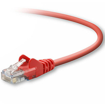 A3L791B07-RED-S - Belkin RJ45 Cat5e Patch Cable, Snagless Molded, 2m networking cable Red 78.7" (2 m)