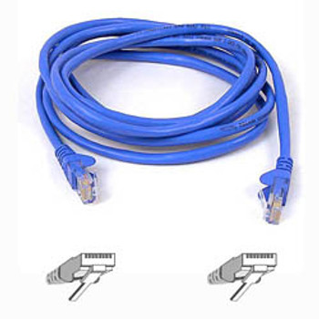 A3L980-30-BLU-S - Belkin Cat. 6 UTP Patch Cable 30ft Blue networking cable 354.3" (9 m)