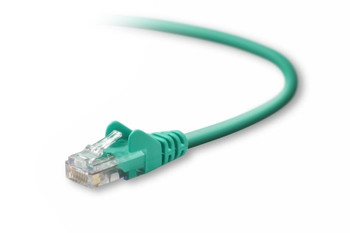 A3L791-10-GRN-S - Belkin Cat5e Patch Cable, 10ft, 1 x RJ-45, 1 x RJ-45, Green networking cable 118.1" (3 m) - A3L791-10-GRN-S