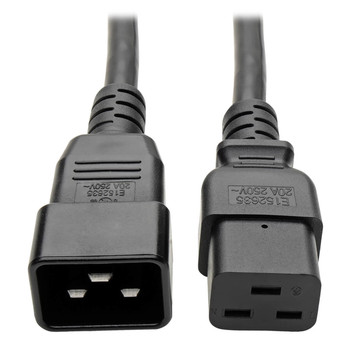 P036-006 - Tripp Lite P036-006 power cable Black 72" (1.83 m) C19 coupler C20 coupler