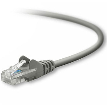 A3L791-01-S , Belkin RJ45 CAT5e Patch Cable, Snagless Molded 1ft. networking cable Gray 11.8" (0.3 m) - A3L791-01-S