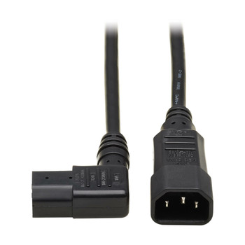P004-002-13RA - Tripp Lite P004-002-13RA power cable Black 23.6" (0.6 m) C14 coupler C13 coupler