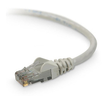 A3L980-12-S , Belkin CAT6 Snagless 12 ft networking cable Gray 144.1" (3.66 m) - A3L980-12-S